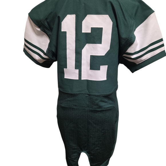 Nike NWOT Dark Green and White Football Jersey - Picture 4 of 5